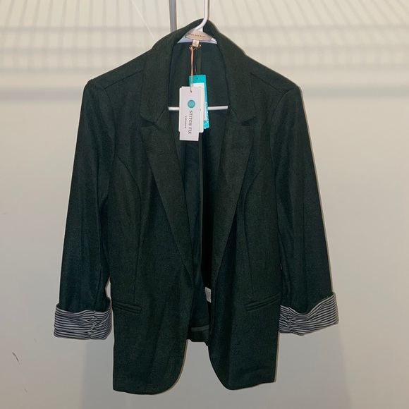 Skies Are Blue Jackets & Blazers - Asa Knit Blazer-NWT